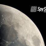 Cześć Księżyca widziana z kosmosu