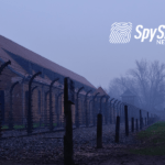 Budynki obozu zagłady Auschwitz