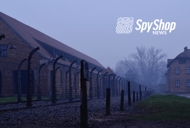 Budynki obozu zagłady Auschwitz