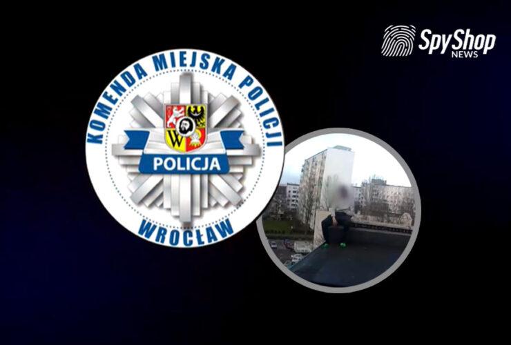 Policjant z Wrocławia ocalił człowieka próbującego popełnić samobójstwo.