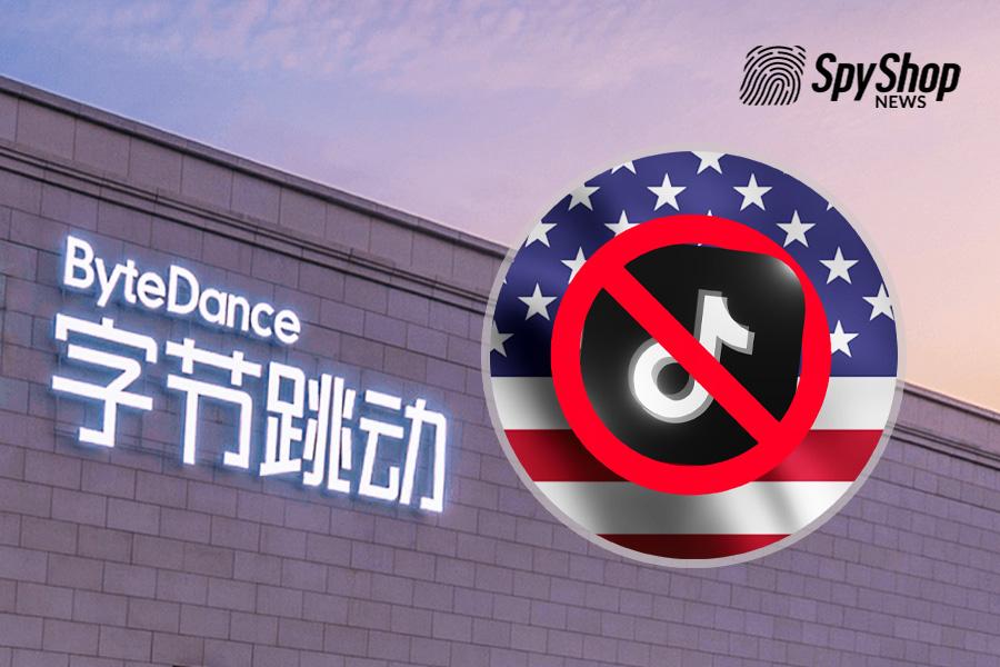 Fotografia przedstawia zakaz TikTok w USA